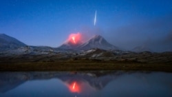 The Klyuchevskaya volcano in Kamchatka