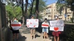 Беларустар "Эркиндик үчүн!" деп чыгышты