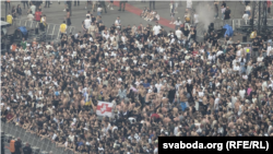 На канцэрце Максіма Каржа ў Варшаве. 9 жніўня 2025 году