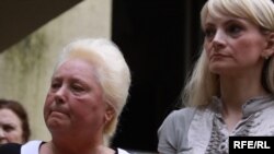 Вольга Рыгораўна Завадзкая і Сьвятлана Завадзкая.