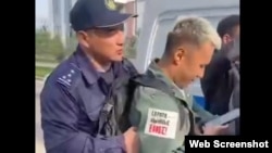 Полиция задержала активистов в Алматы. 10 апреля 2025 года