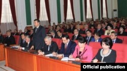 New Tajik government 