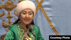 Сара Тоқтамысова, айтыскер ақын. Қарауыл ауылы, Шығыс Қазақстан облысы, 15 қыркүйек 2011 жыл.