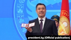 Президент Садыр Жапаров.