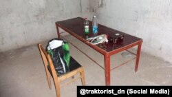 В’язниця «Ізоляція» в окупованому Донецьку (фото Telegram @traktorist_dn)