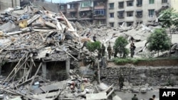 Китайскую землю продолжает трясти. Провинция Сычуань, 13 мая