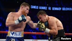 Головкин - Альварес. 2017-жыл