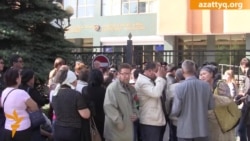 Акция ипотечников у Нацбанка