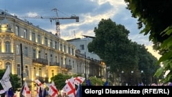 Марш протеста в Тбилиси 19 июля 2025 года