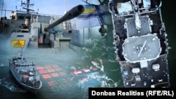 Репортаж с бортов двух кораблей украинских ВМС – «Чернигов» и «Черкассы»