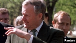 Анатолий Собчак менен Владимир Путин. Maй 1994-жыл