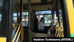 Общественный транспорт в Бишкеке, 25 мая, 2020 (Иллюстративное фото) 