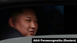 Түндүк Кореянын лидери Ким Чен Ын Вьетнамга келген учур. 26-февраль, 2019-жыл. 