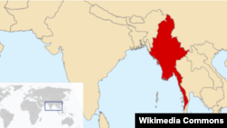 Мьянма картасы. 