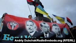 Мітинг з нагоди свята Покрови та чергової річниці утворення УПА, Київ, 14 жовтня 2011 року