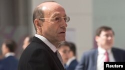 Один из владельцев Eurasian Resources Group (ERG) Александр Машкевич во время Астанинского экономического форума в столице Казахстана в мае 2019 года. 