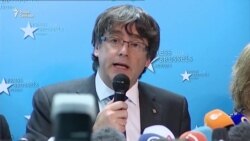 Пучдемон дал пресс-конференцию в Брюсселе