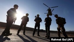 شماری از سربازان امریکایی در افغانستان