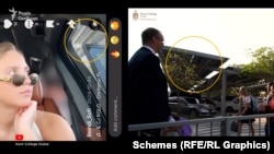 Конструкція на відео Софії Шахової така сама, як і на парковці Kent Colleague Dubai