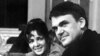 Милан Кундера с женой, 1973 год