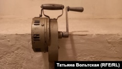 Блокадная сирена, фрагмент экспозиции музея Дома Радио