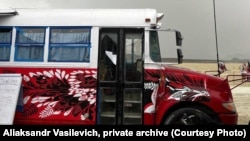 Dranik-bus беларускага кэмпа на сёлетнім Burning Man