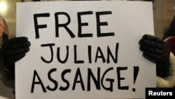 После ареста Эссанжа по всему миру прокатились акции протеста