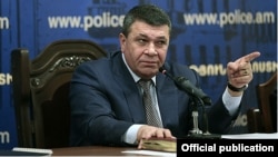 Начальник полиции Армении Владимир Гаспарян 
