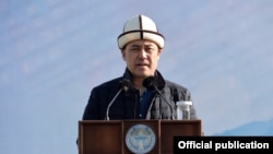 Садыр Жапаров.