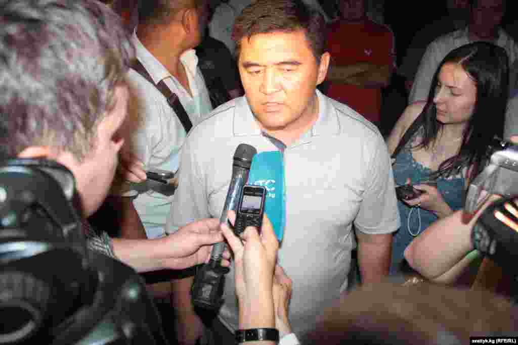 Камчыбек Ташиев, депутат оппозиционной партии &quot;Ата-Журт&quot;