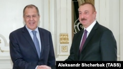Ադրբեջանի նախագահ Իլհամ Ալիև և Ռուսաստանի ԱԳ նախարար Սերգեյ Լավրով, արխիվ