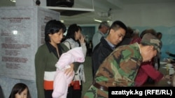 Бишкектин бир добушканасынан көрүнүш, 10-октябрь.