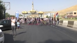 В Дангаре на месте теракта установлен памятник-велосипед