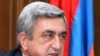 Armenia -- President Serzh Sarkisian addresses the parliament's Audit Chamber on January 22, 2010.