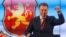 VMRO-DPMNE leader Nikola Gruevski addresses the media in Skopje following last month's elections.