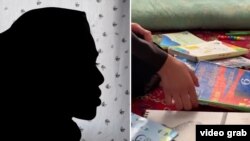 یک دختر محروم از آموزش