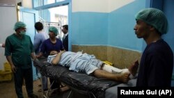 Кабулдагы терактта жабыркагандар ооруканада. 1-июль 2019-жыл