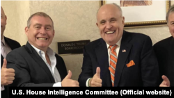 Лев Парнас (л) і колишній адвокат Трампа Руді Джуліані