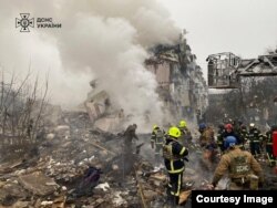 Наступствы расейскай ракетнай атакі на Палтаву. Люты 2025