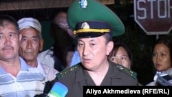 Чек ара кызматынын директору полковник Турганбек Стамбеков. (Сүрөт 26.06.2012-жылы тартылган)  