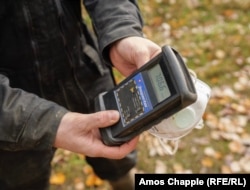 Респиратор выделяет высокие дозы радиации после двух часов пребывания в урановой шахте