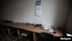 Офіс «Белсату» після обшуку, 31 березня 2017 року