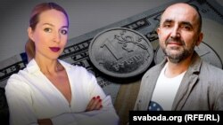 Аліса Рыжычэнка і Аляксандар Кныровіч. Ілюстрацыйны каляж 