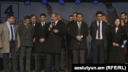 Никол Пашинян в Арарате