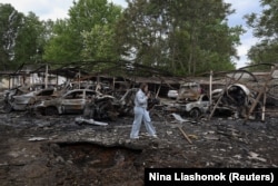 Фото від 25 травня 2025 року. Наслідки російського удару по Одесі