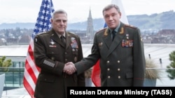 ԱՄՆ և Ռուսաստանի ԶՈՒ ԳՇ պետեր Մարկ Միլի և Վալերի Գերասիմով, արխիվ