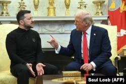 Емоційна суперечка президентів України і США в Овальному кабінеті Білого дому. Вашингтон, США. 28 лютого 2025 року