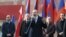 Armenia - Prime Minister Nikol Pashinian addresses a rally in Aparan, November 21, 2018.