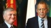 Russia -- Foreign Minister Sergei Lavrov (R) with his Armenian counterpart Edward Nalbandian (archive photo)