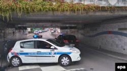 Поліція поблизу місця нападу